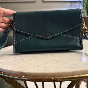 Chic Teal Crossbody Bag